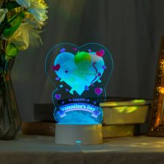 Valentine Gifts Night Light Holiday Gifts LED Greeting Cards GLT008