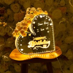 Trendy Luminous Flower Box - Perfect Birthday Gift YZX016