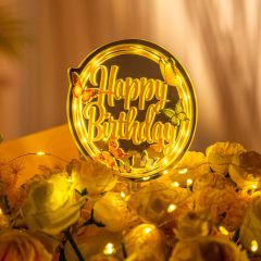 Cute Butterfly LED Topper for Flower Decoration FGF002