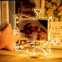 Puzzle Style LED Photo Frame Iluminous Frame GLS007