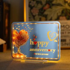 Happy Anniversary LED Greeting Cards Anniversary Gift GLG001