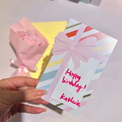 Write Down Your Greetings LED Greeting Cards GLG009
